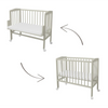 Lettino 2in1 con materasso - Oliva - Waldin