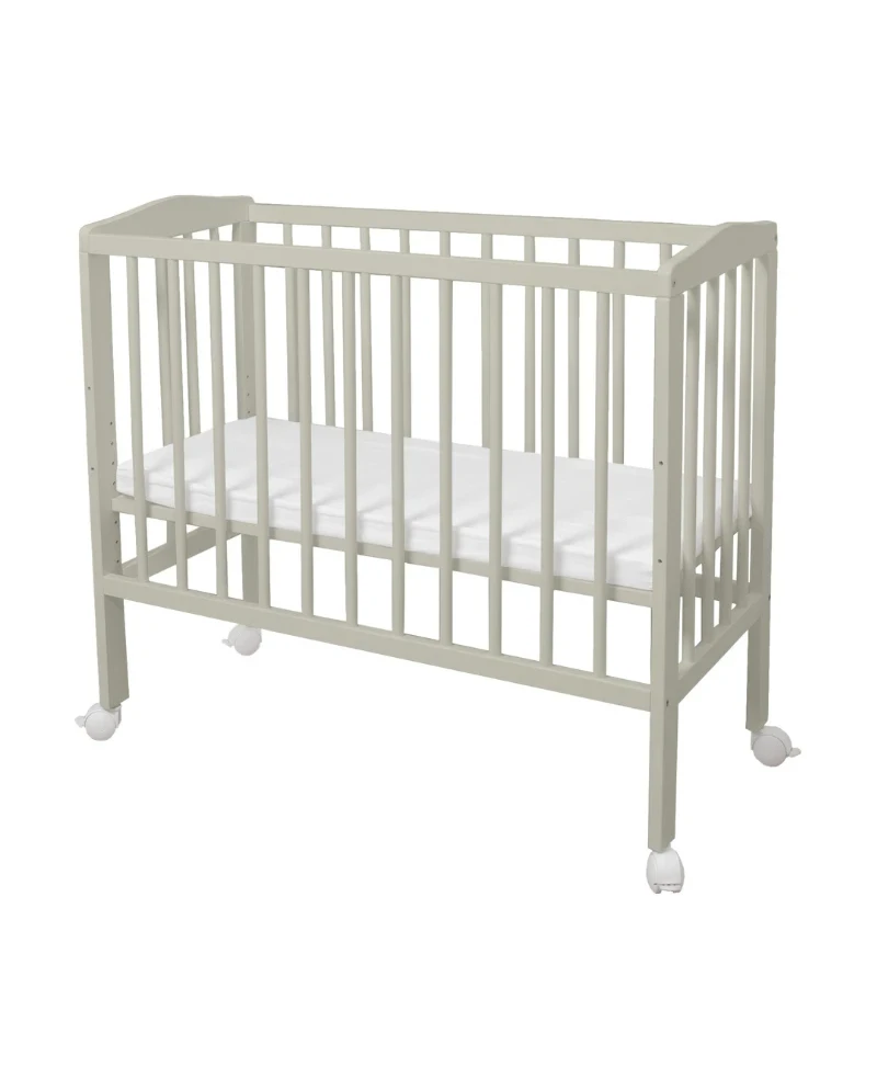 Lettino 2in1 con materasso - Oliva - Waldin