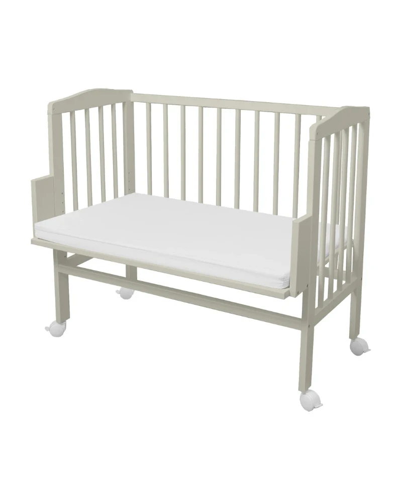 Lettino 2in1 con materasso - Oliva - Waldin