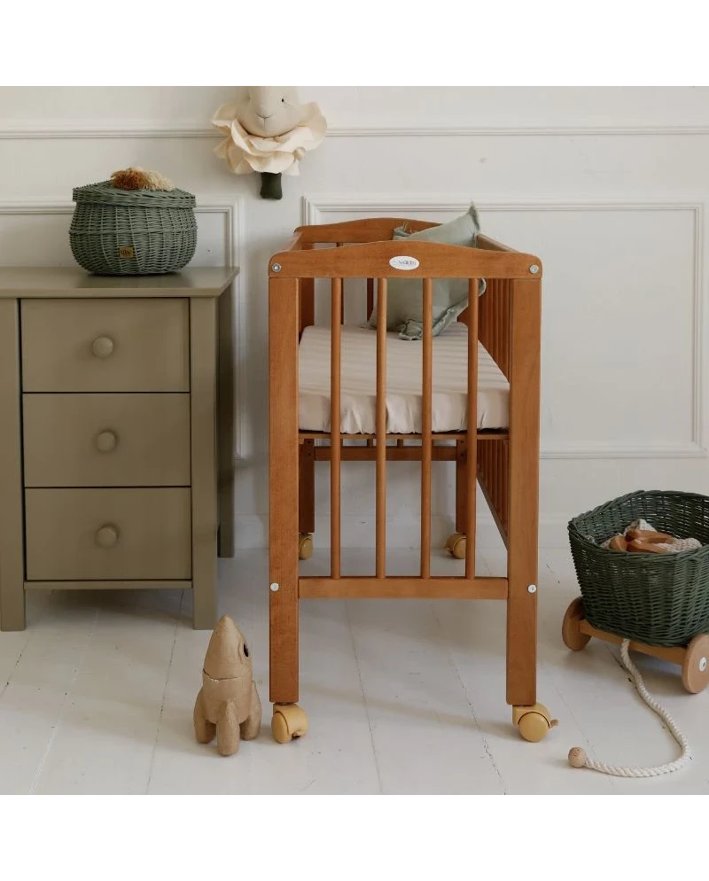 Lettino 2in1 con materasso - Vintage - Waldin