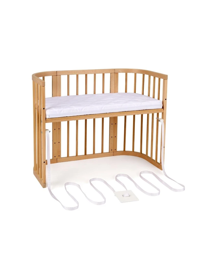 Lettino 5in1 con opzione materasso e culla - Naturale - Waldin