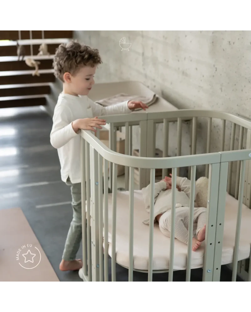Lettino 7in1 con materasso - Olivia - Waldin