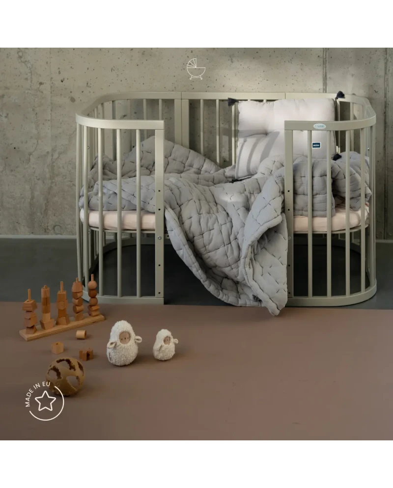 Lettino 7in1 con materasso - Olivia - Waldin