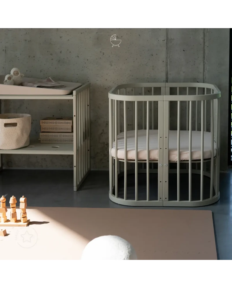 Lettino 7in1 con materasso - Olivia - Waldin