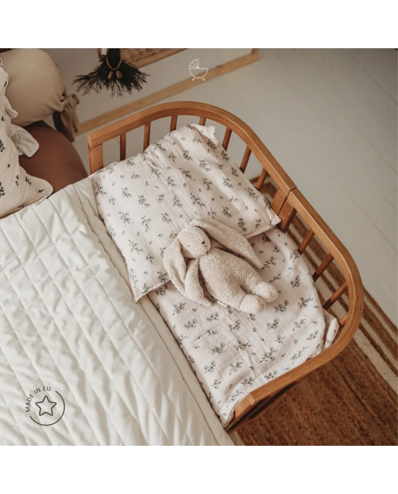 Lettino 7in1 con materasso - Vintage - Waldin