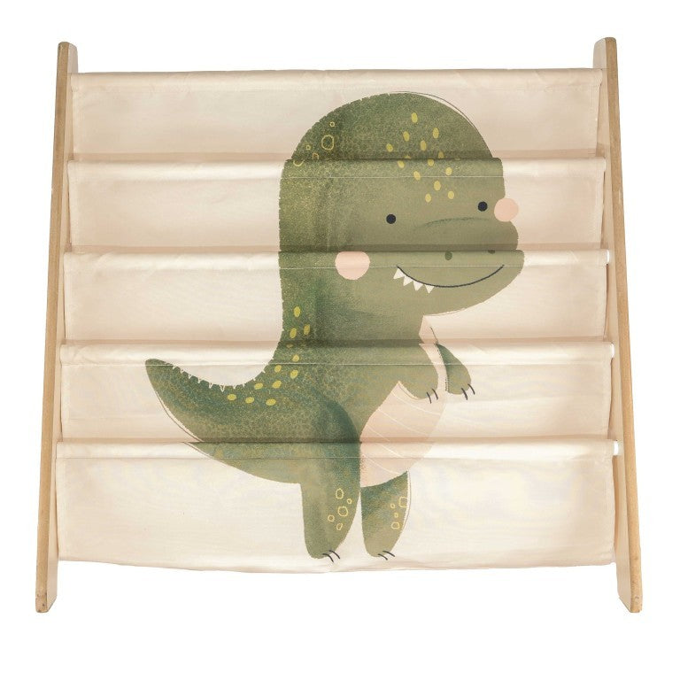 Libreria Montessoriana da pavimento - Dinosauro Cracky - Sassi