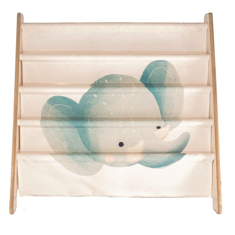 Libreria Montessoriana da pavimento - Elefante Chewy - Sassi