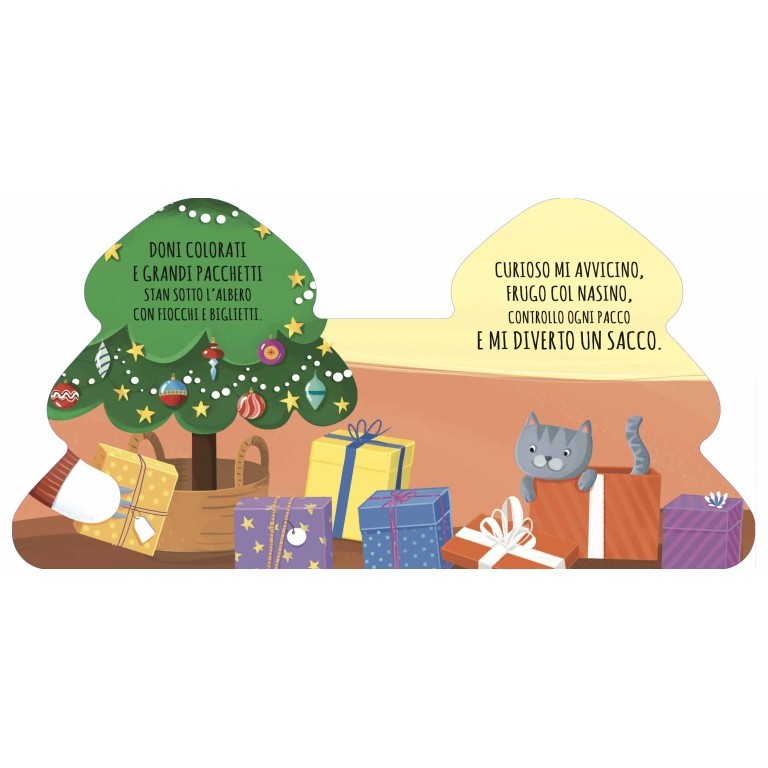 Libri sagomati. Natale, che gioia! - Sassi