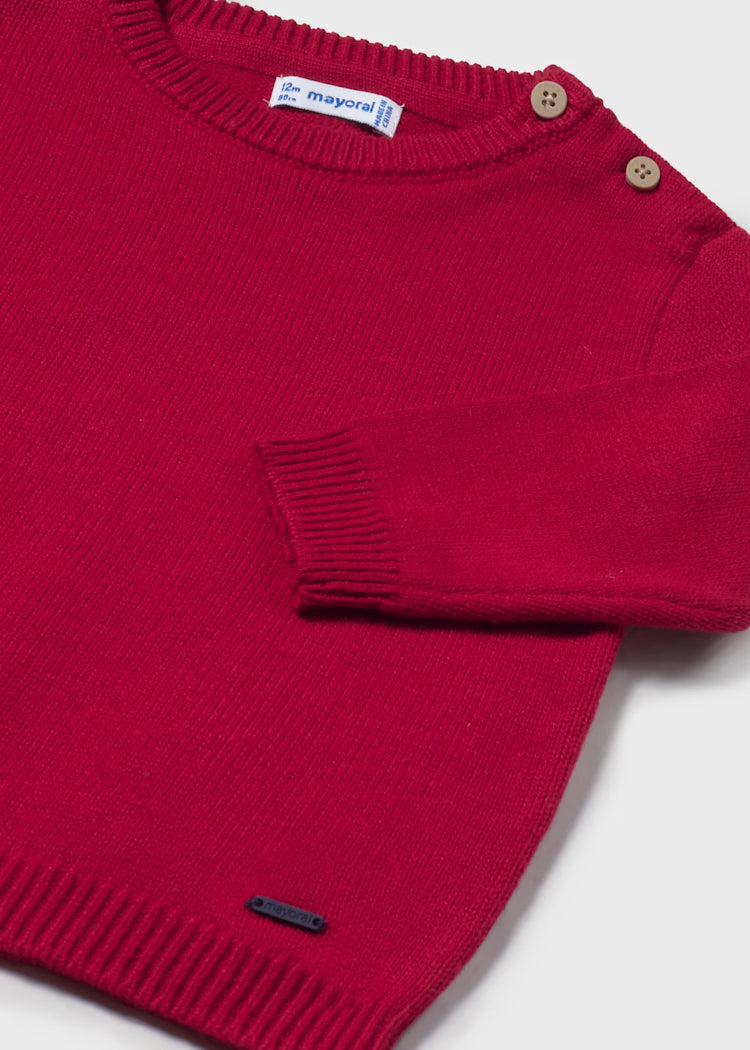Maglione Rosso neonato - Mayoral