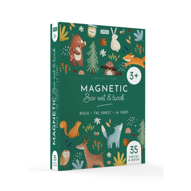 Magnetic box set. Il bosco - Sassi