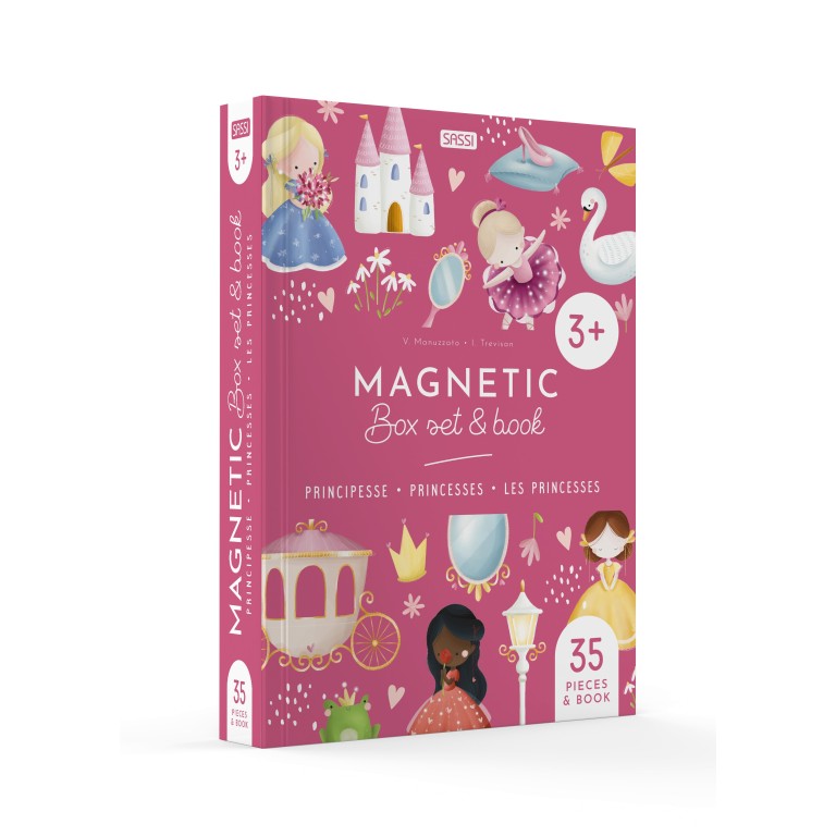 Magnetic box set. Principesse - Sassi