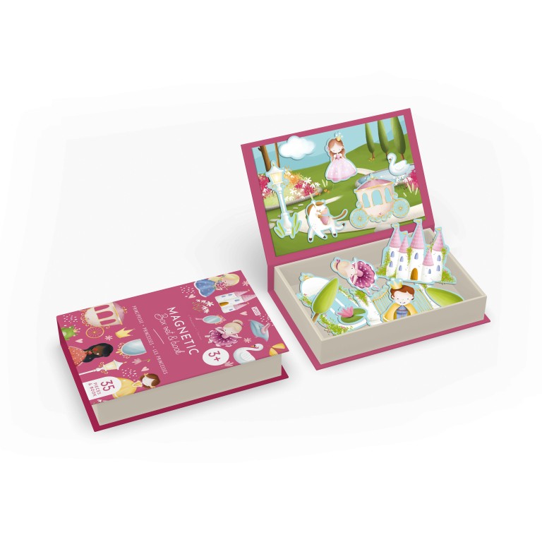 Magnetic box set. Principesse - Sassi