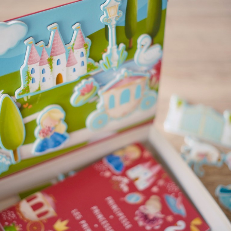 Magnetic box set. Principesse - Sassi