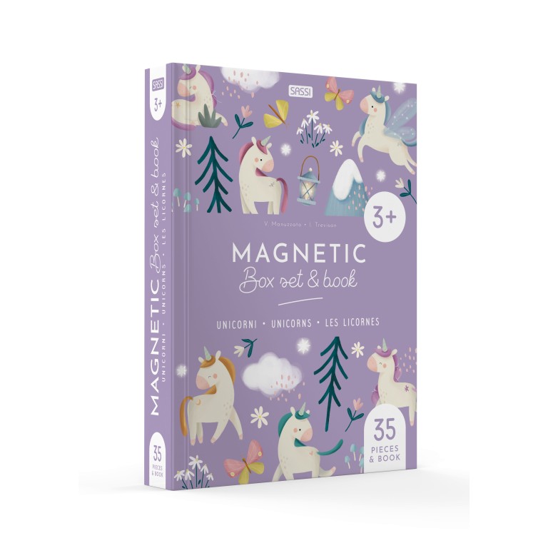Magnetic box set. Unicorni - Sassi