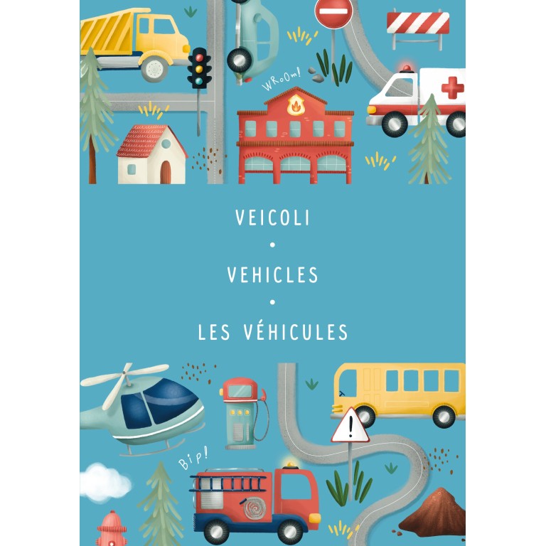 Magnetic box set. Veicoli - Sassi