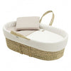 Culla vimini magia beige + base in legno natural - cambrass