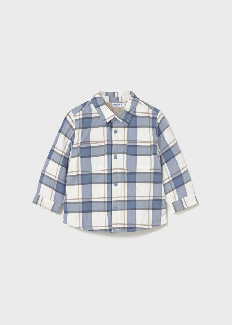 Overshirt quadri neonato - Mayoral