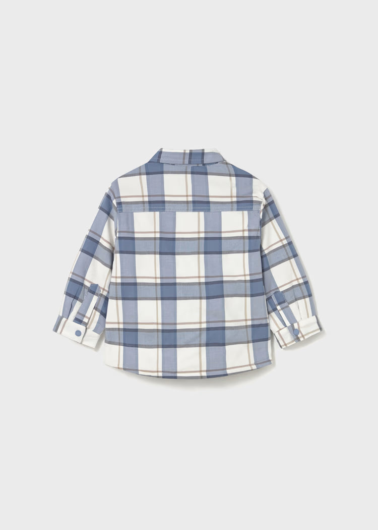 Overshirt quadri neonato - Mayoral