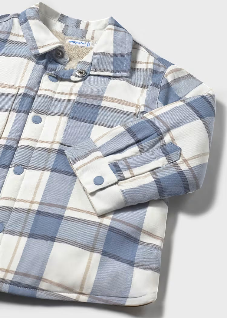 Overshirt quadri neonato - Mayoral