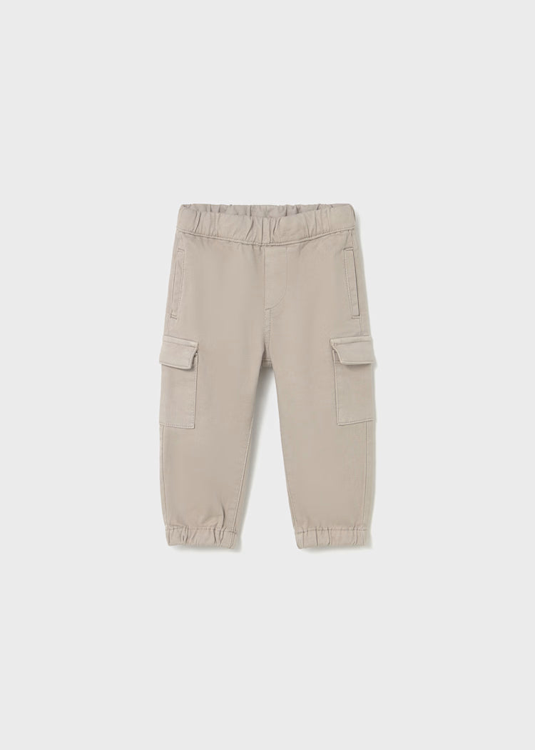 Pantalone lungo cargo con tasche neonato - Mayoral