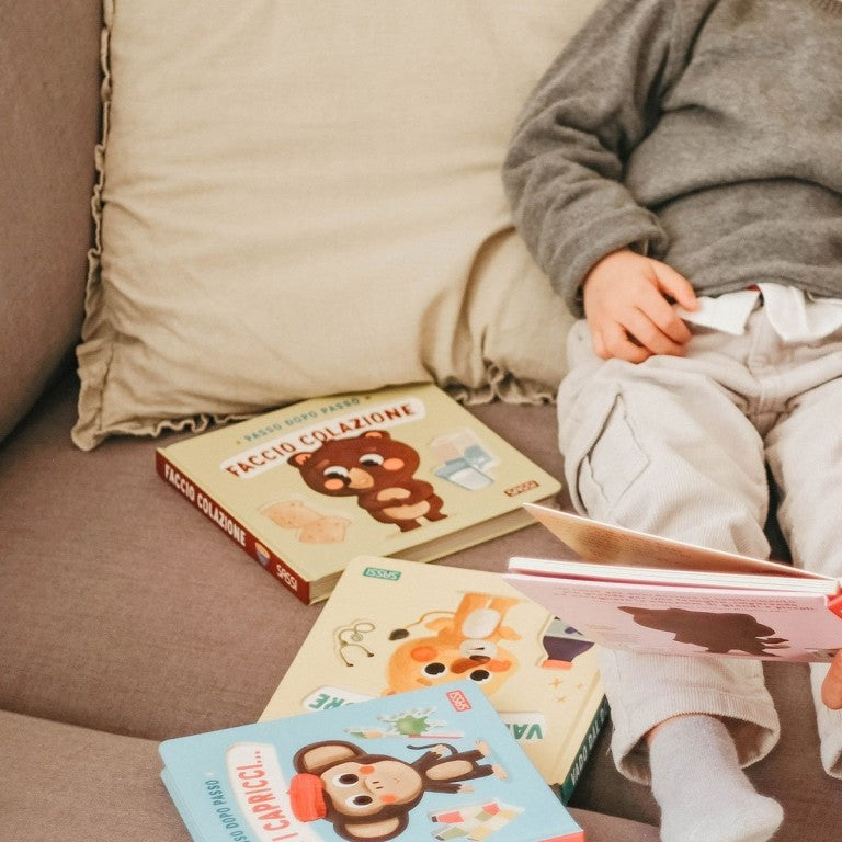 Passo dopo passo, faccio colazione - Sassi