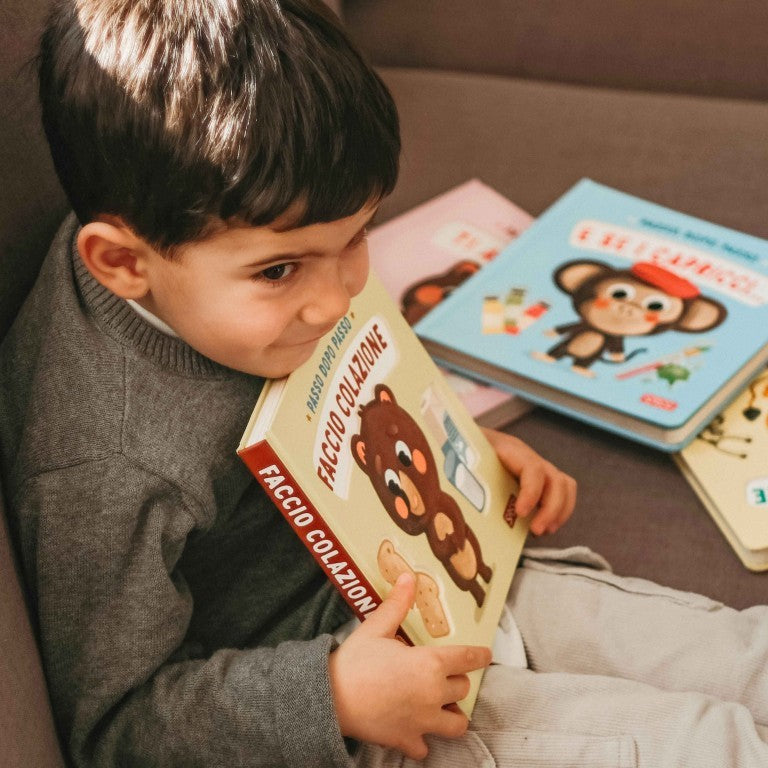 Passo dopo passo, faccio colazione - Sassi