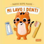 Passo dopo passo, mi lavo i denti - Sassi