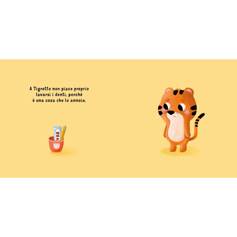 Passo dopo passo, mi lavo i denti - Sassi