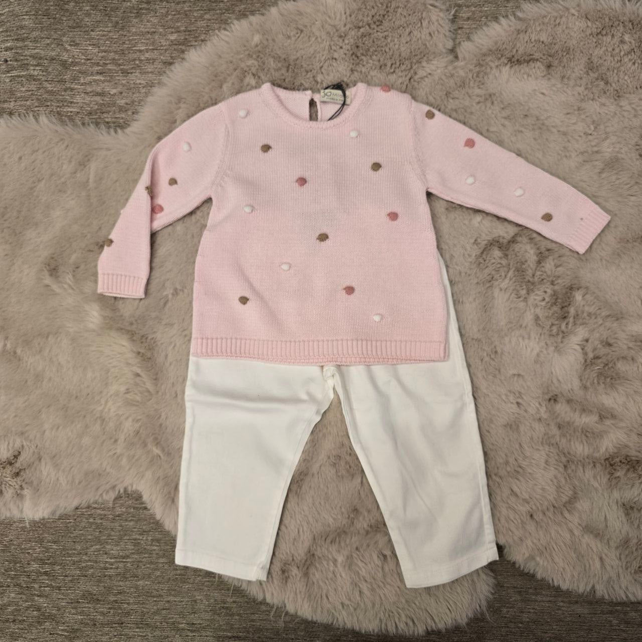 Vestitino bambina Blu estivo Jo Milano - dalla 6 alla 18 Mesi