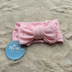 Fascia con fiocco - juliana varie colorazioni