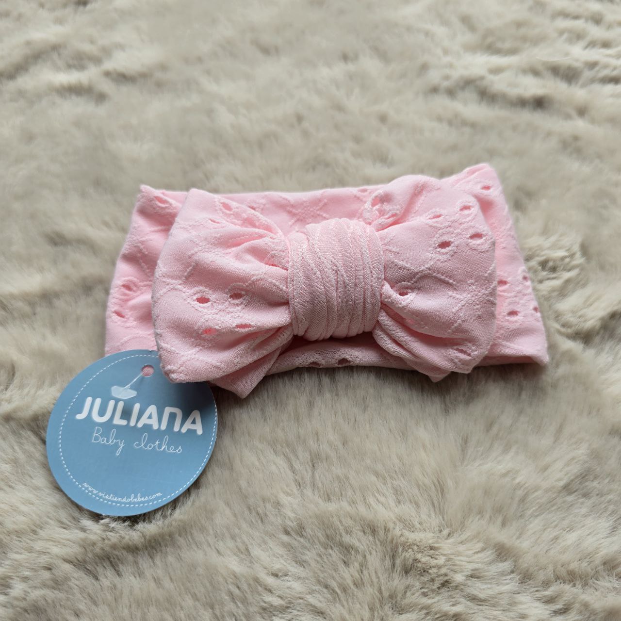 Fascia con fiocco - juliana varie colorazioni