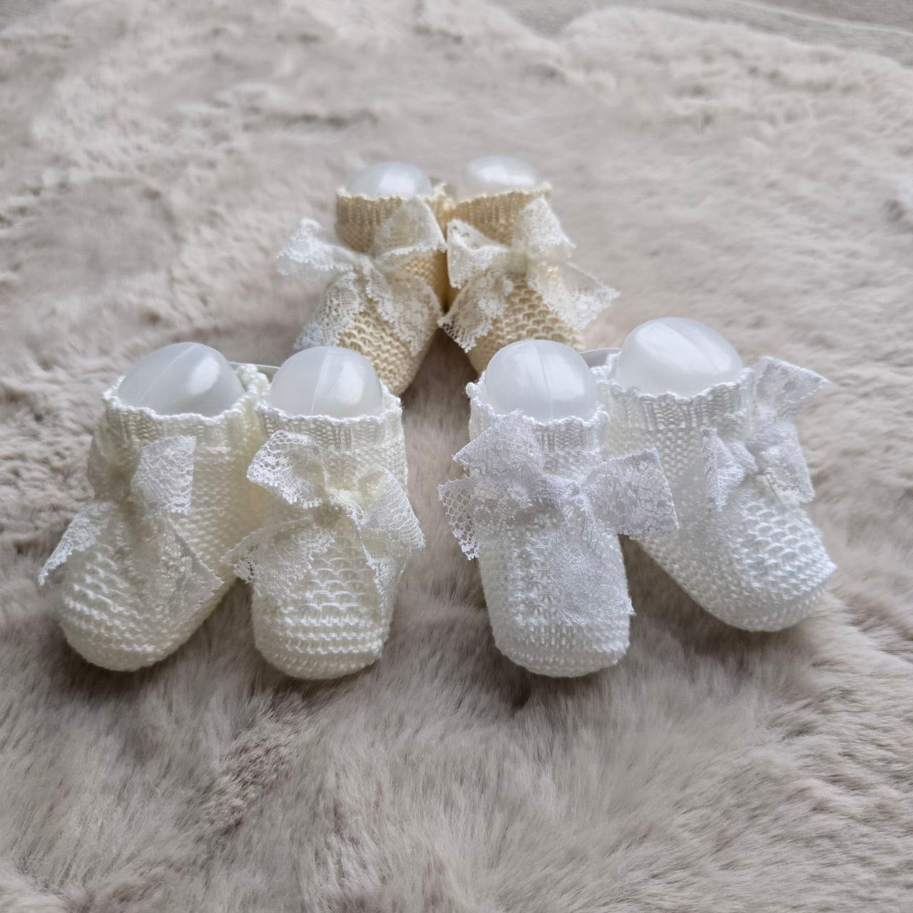 Scarpette con fiocco in pizzo - juliana | Varie colorazioni