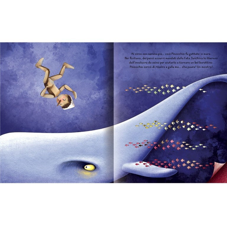 Libro "Pinocchio" - Sassi