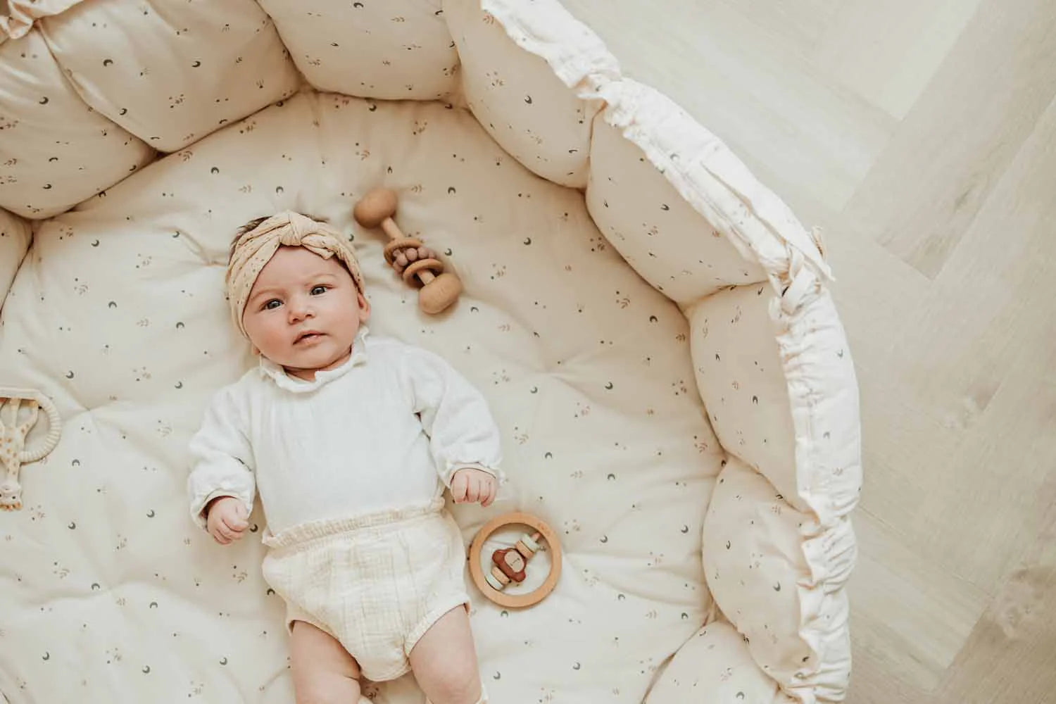 Bloom Moon organic babymat - Play&Go