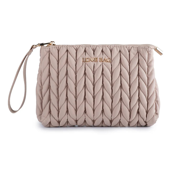Pochette Beige - Love Bag