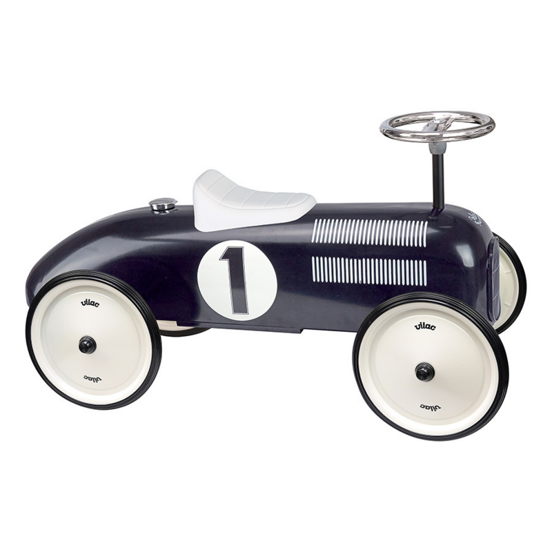 Auto da Corsa Vintage in Metallo Nero - Vilac