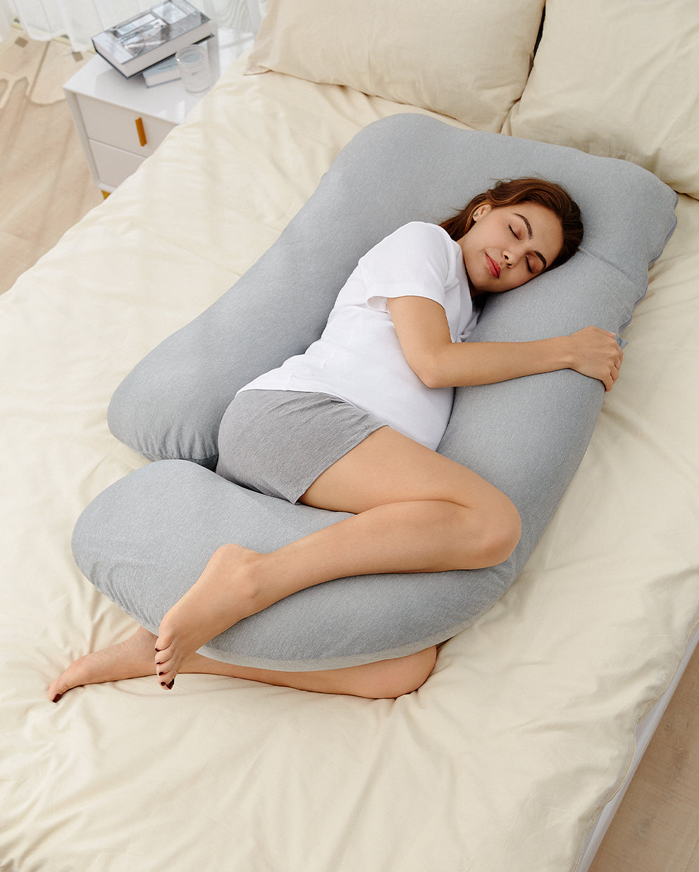 Huggable cuscino per maternità a forma di U - Momcozy