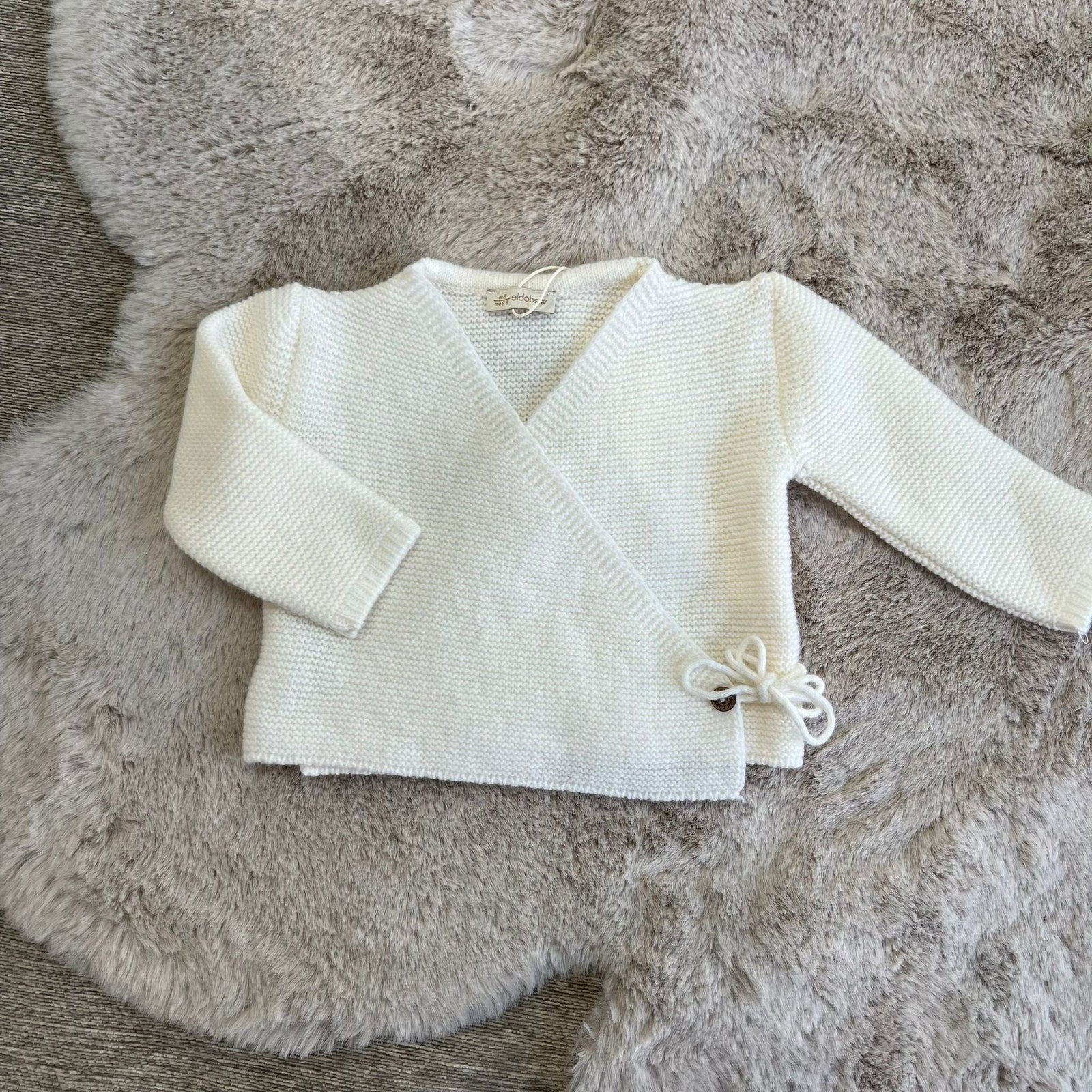 scaldacuore cardigan panna wedoble