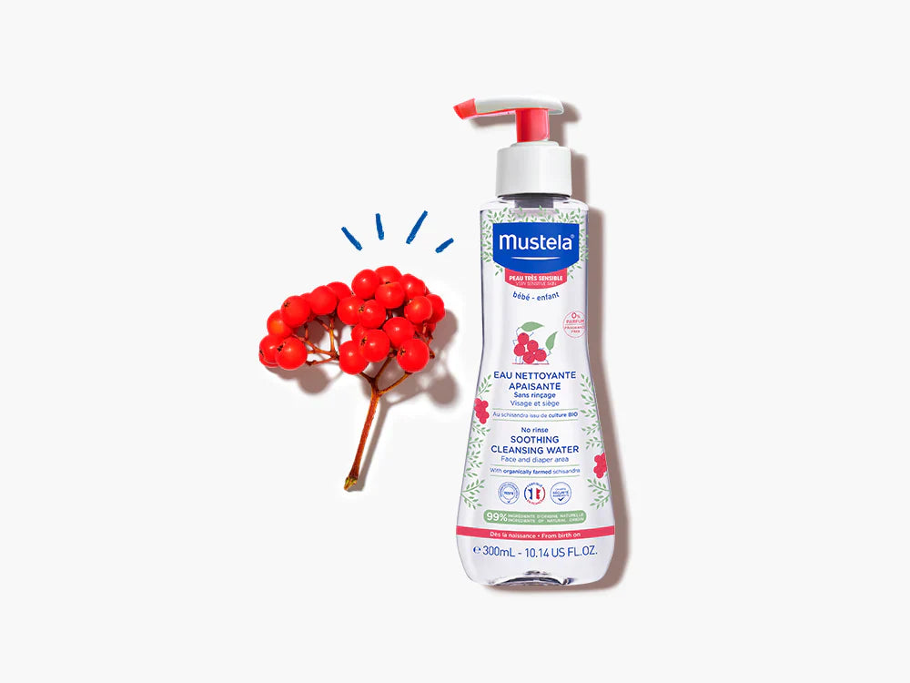 Fluido detergente lenitivo senza risciacquo - Mustela