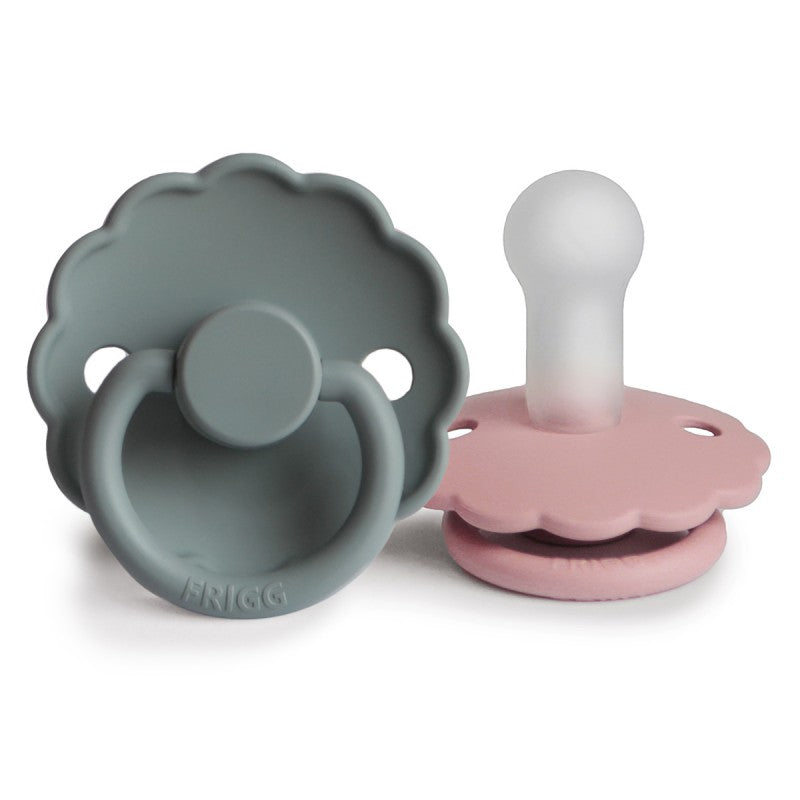 Ciucci FRIGG confezione da 2 - Dis. Daisy Azzurro e Rosa 0-6 Mesi e 6-18 mesi