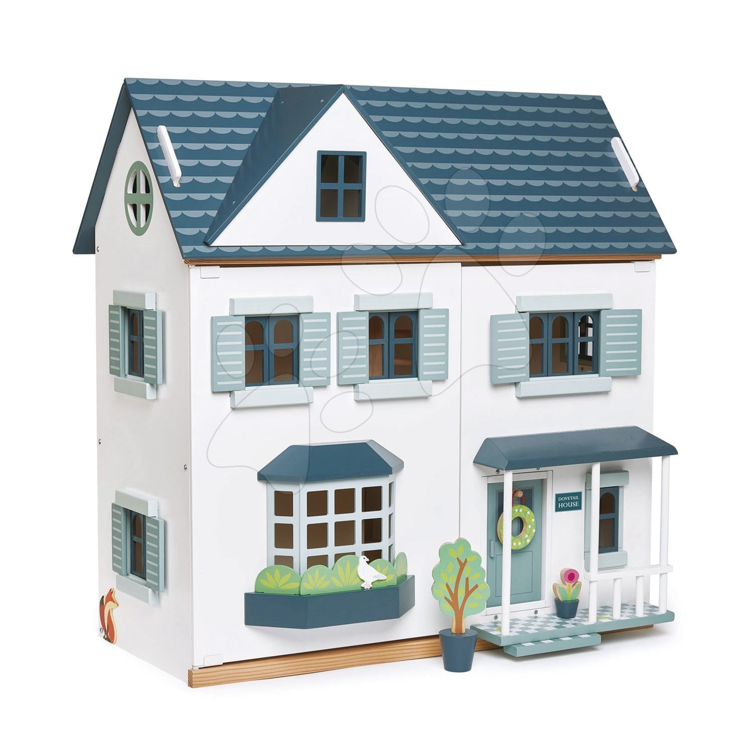 Casa delle bambole in legno Dovetail House - Tender Leaf Toys