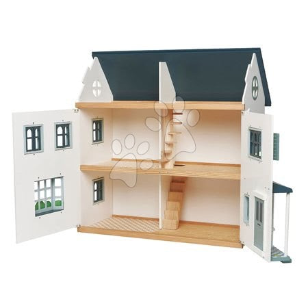 Casa delle bambole in legno Dovetail House - Tender Leaf Toys