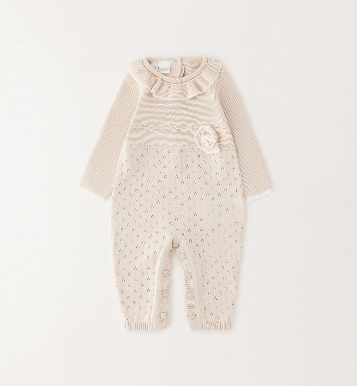 Tutina 100% cotone per neonata - iDO