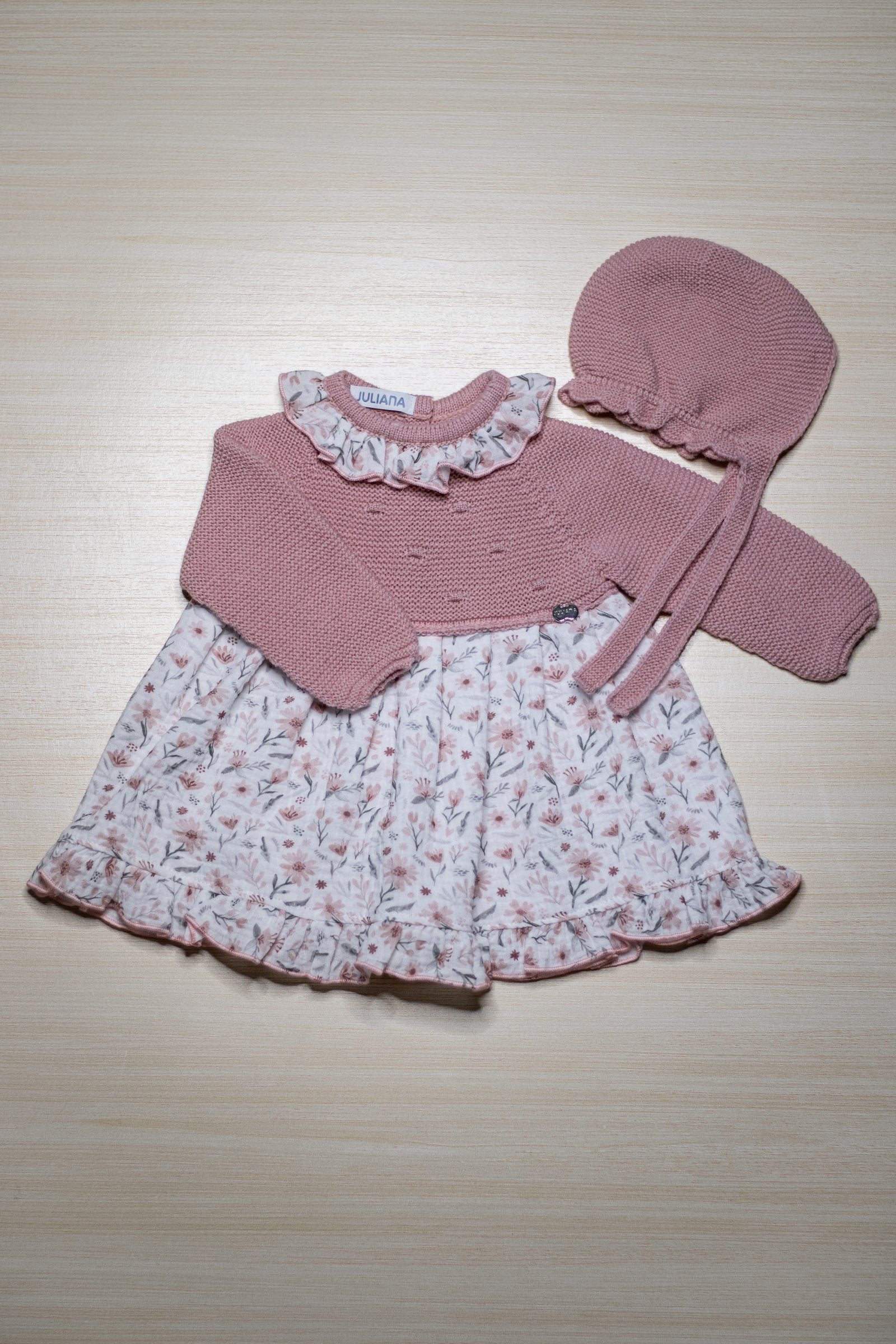 Vestitino Rosa con Pantaloncino - Juliana