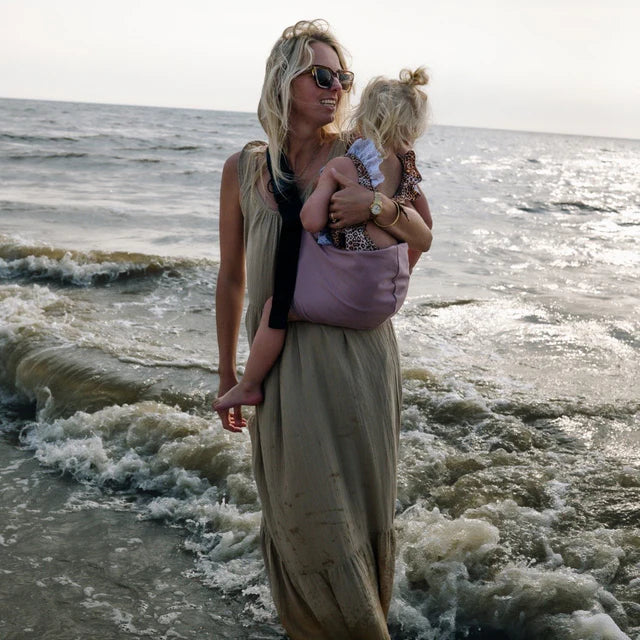 Marsupio Per Neonato Rosa Antico - Wildride