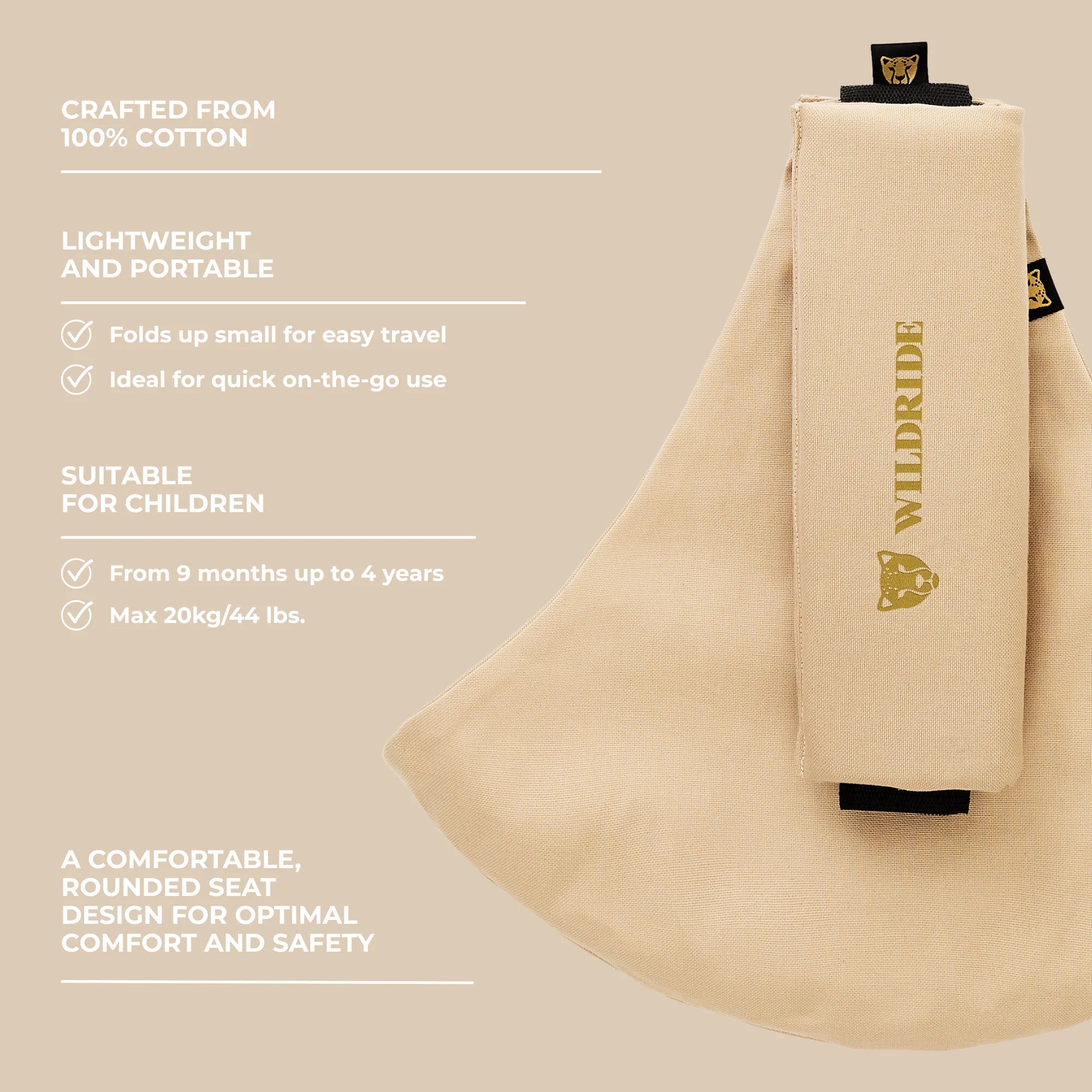 Marsupio Light Beige - Wildride