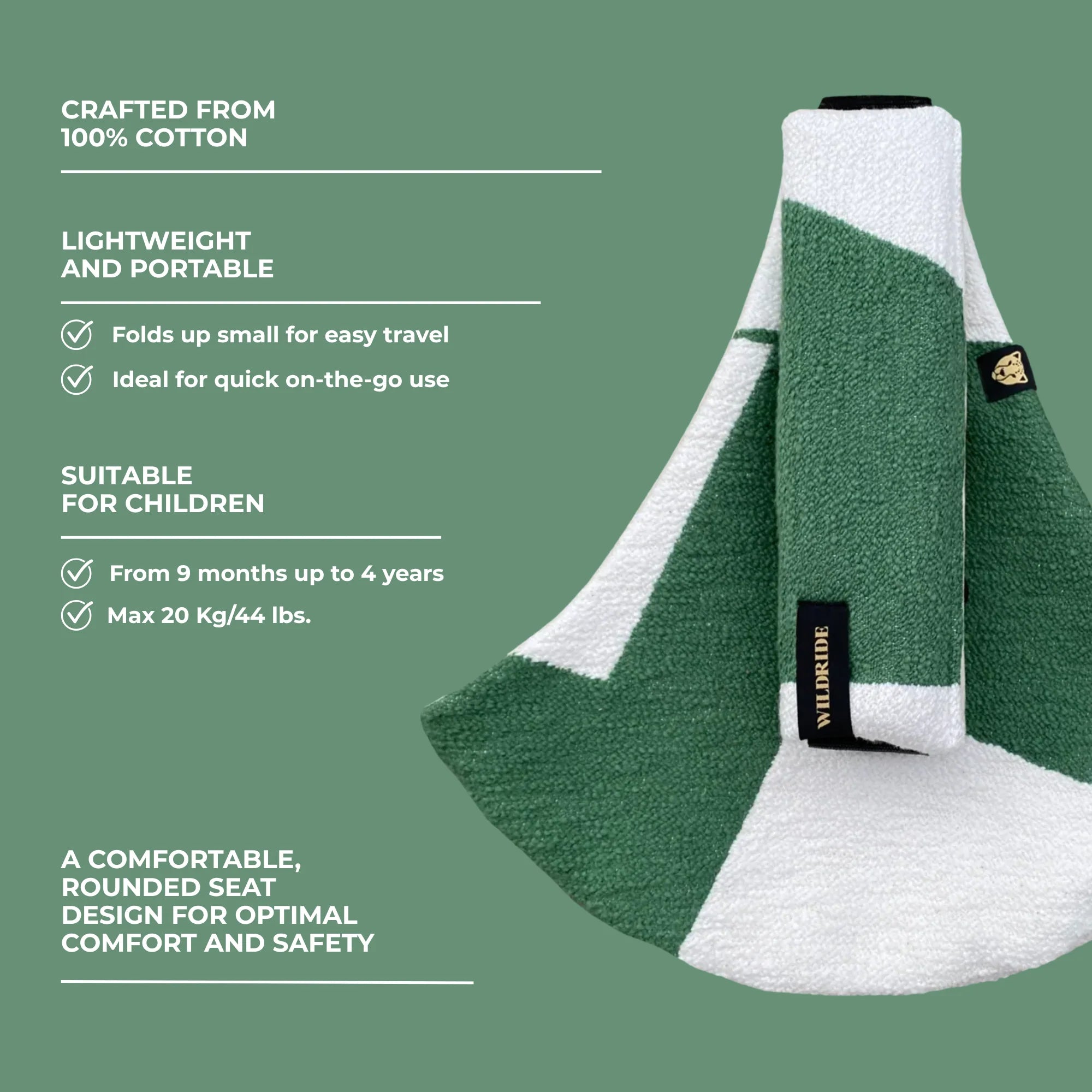 Marsupio Graphic Green - Wildride
